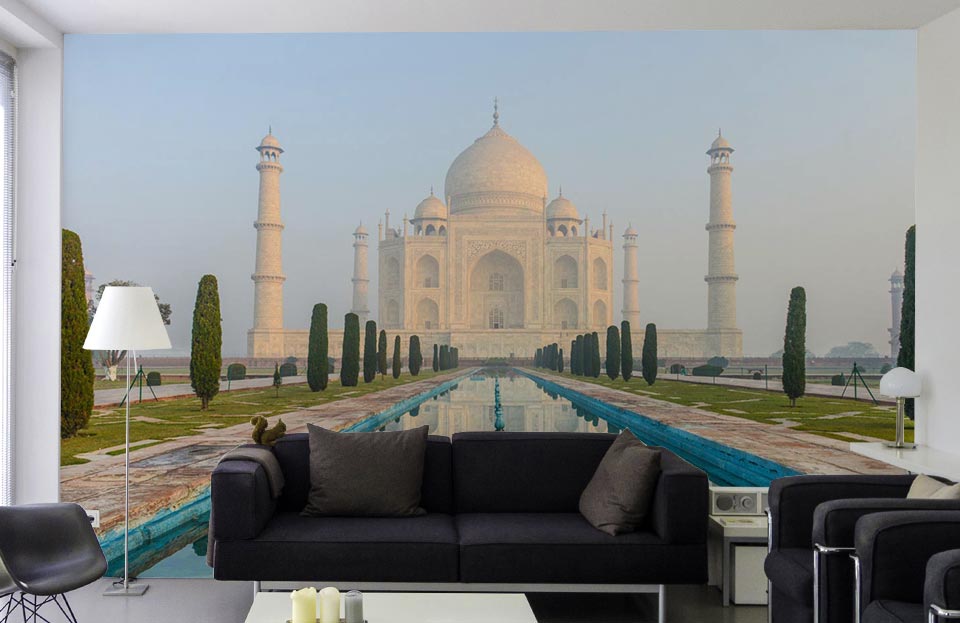 Le Taj Mahal en Inde, poster géant