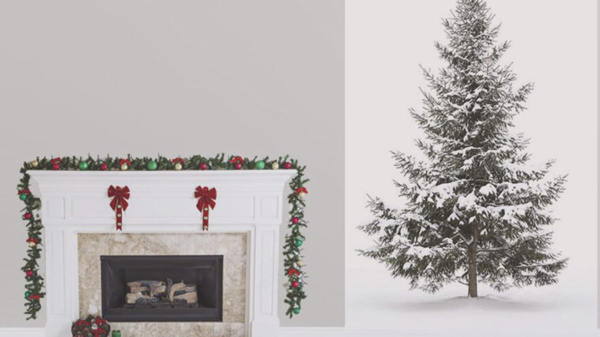 DIY déco : les cheminées en trompe-l'oeil - C'est encore un peu Noël