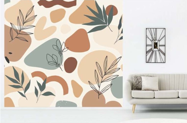 Poster style campagne chic moderne